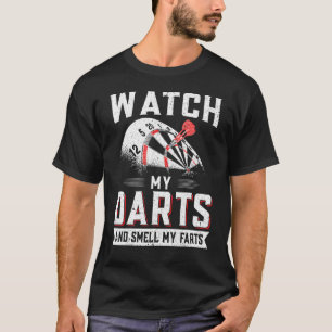 T-shirt Dart Player Darts Regardez Mes fléchettes Et Sente