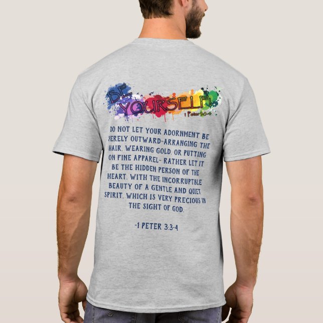 T-shirt d'art (retour) (Dos)