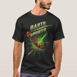 T-shirt Dart Sports Flèche Flash Pièce préférée pour les f