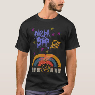 t-shirt d'art spraypaint art style d'art amusant t