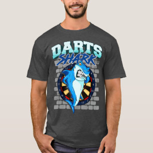 T-shirt Dart Team Player Shark Dartboard Darts Citation