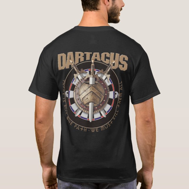 T-shirt Dartacus darde l'équipe (Dos)