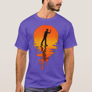 T-shirt Dartes de style rétro vintage