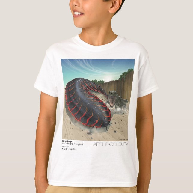 T-shirt d'Arthropleura (Devant)