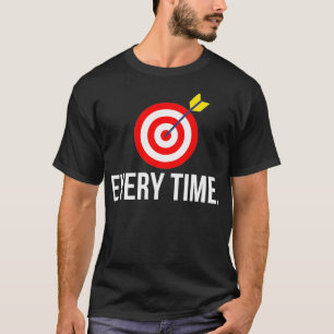 T-shirt Darts à chaque fois cricket de Bullseye