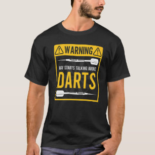 T-shirt Darts Avec Dartboard Pour Les Joueurs De fléchette