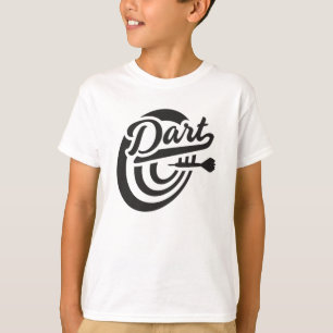 T-shirt Darts Dart 180 Dartboard Bullseye Arrow Idée cadea