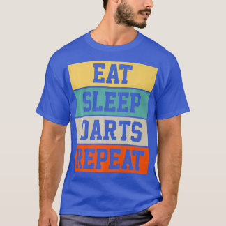 T-shirt Darts Dart Player Retro Funny Cadeau Premium