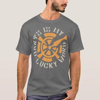 T-shirt Darts Darts Est Mon Mot Chanceux