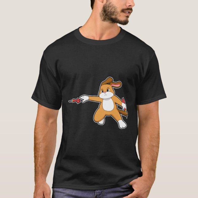 T-shirt Darts dog (Devant)