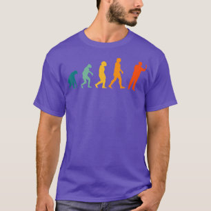 T-shirt Darts Evolution Retro Dart joueur Darter