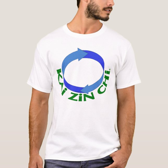 T-shirt d'arts martiaux de LOGO de Chi de Kai Zin (Devant)