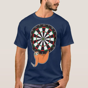 T-shirt Darts Sloth Dartboard Rules Dart Scoring