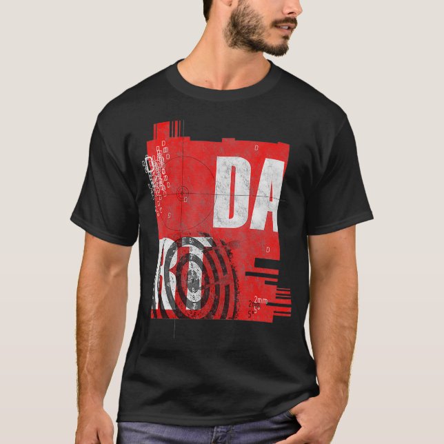 T-shirt Darts - Ventilateur (Devant)