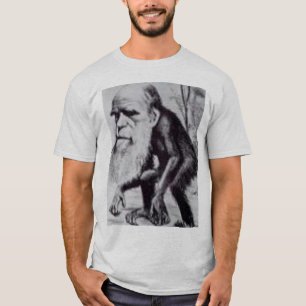 T-shirt Darwin est une singe