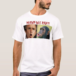 T-SHIRT DARWIN ÉTAIT EXACT