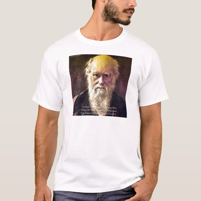 T-shirt Darwin "Value of Life" Wisdom Quota Toxiques & Car (Devant)