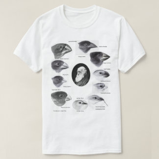 T-shirt Darwin's finches