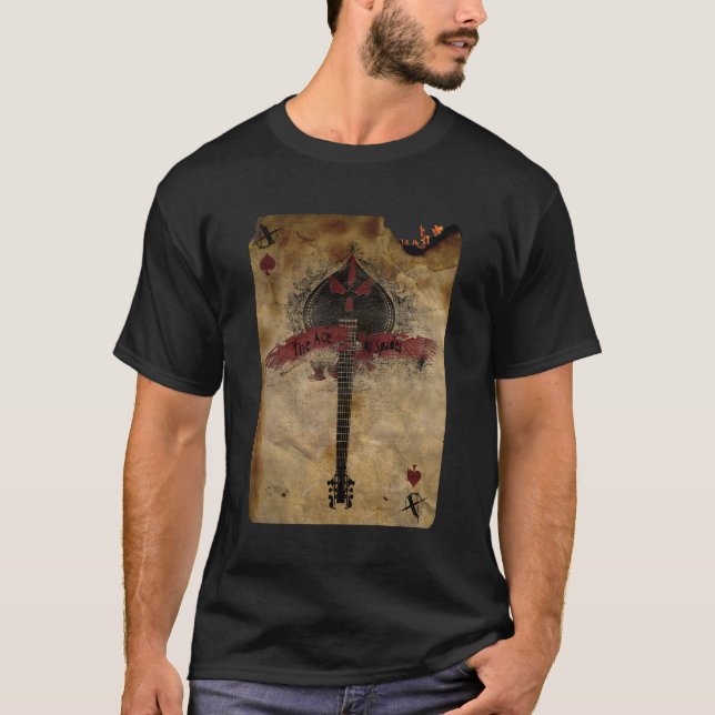 T-shirt d'as de pique (Devant)