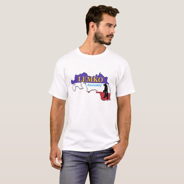 T-shirt d'ascendance de Lemco (Devant entier)
