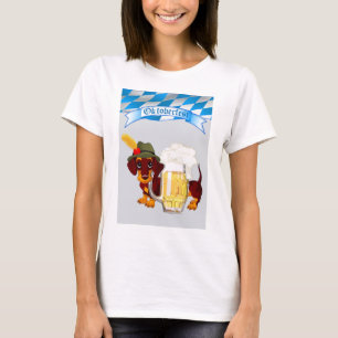 T-shirt Daschund Oktoberfest