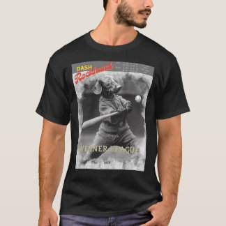 T-shirt Dash Rockhund joueur de base-ball