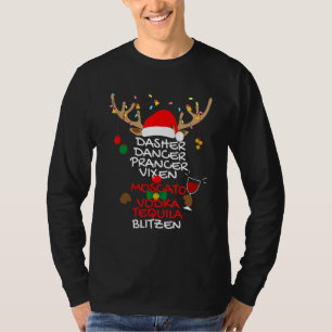 T-shirt Dasher Danseur Vixen Moscato Vodka Tequila