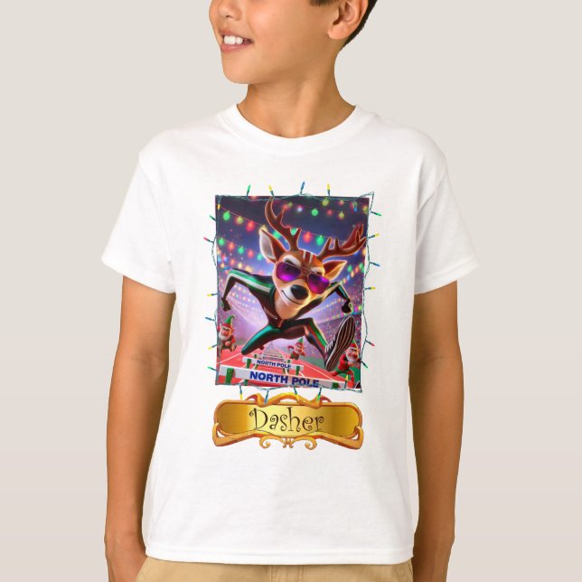 T-shirt Dasher's Race (Devant)