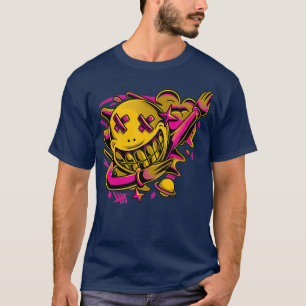 T-shirt DAT DAB - Vêtement DJ souriant