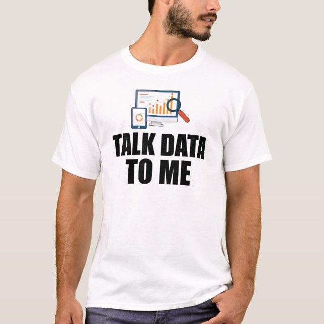 T-shirt Data Analyst - Talk Data to me (Devant)