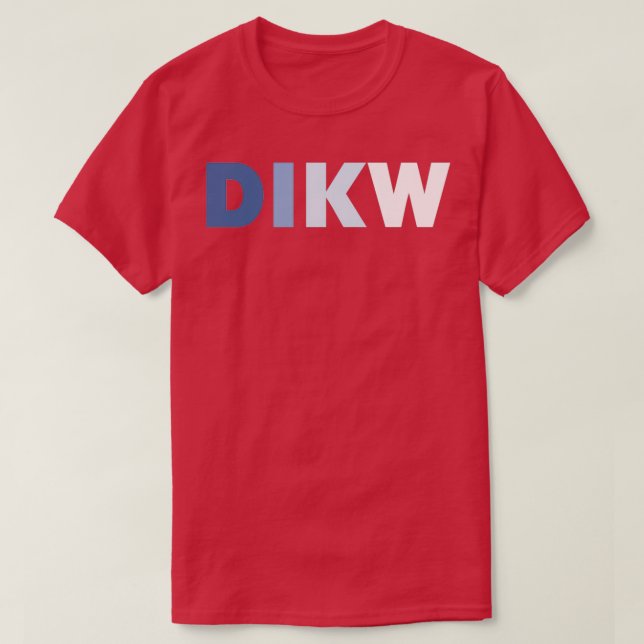 T-shirt Data Information Knowledge Wisdom Dark (Design devant)