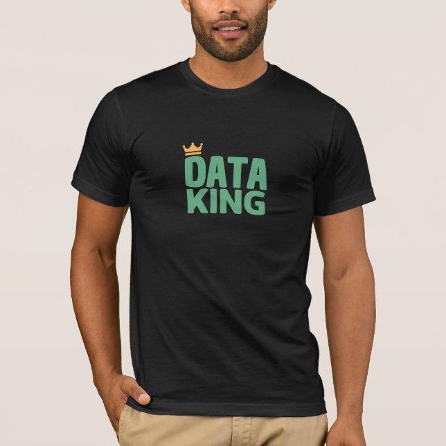 T-shirt Data King (Devant)
