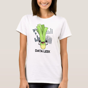 T-shirt Data Leek Funny Ordinateur Veggie Pun
