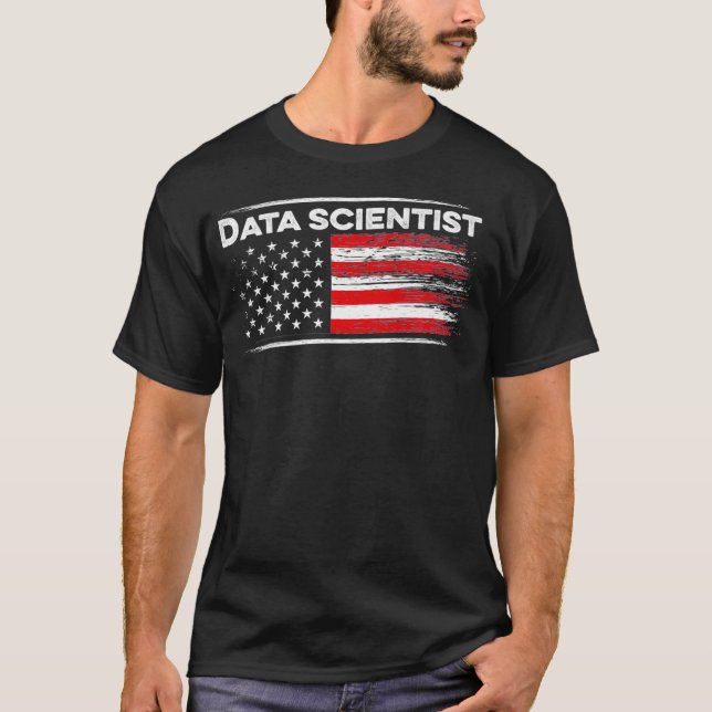 T-shirt Data Scientist a réussi Data Science Analyst (Devant)