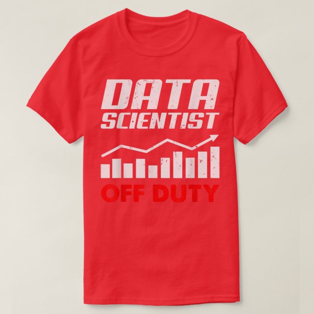 T-shirt Data Scientist Data Science Analyst335 (Design devant)