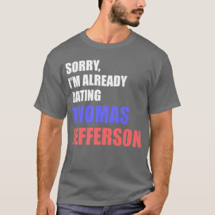 T-shirt Datation Thomas Jefferson