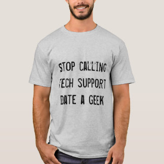 T-shirt Date geek