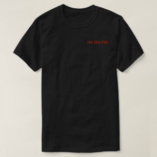 T-shirt Date limite pour les retardataires