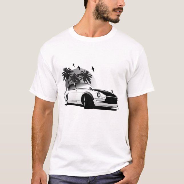T-shirt Datsun 240z redux (Devant)