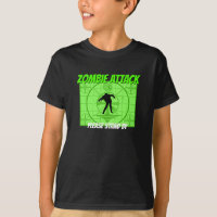 T-shirt d'attaque de zombie pour enfants