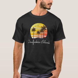 T-shirt Daufuskie Island SC Beach Famille de vacances Grou