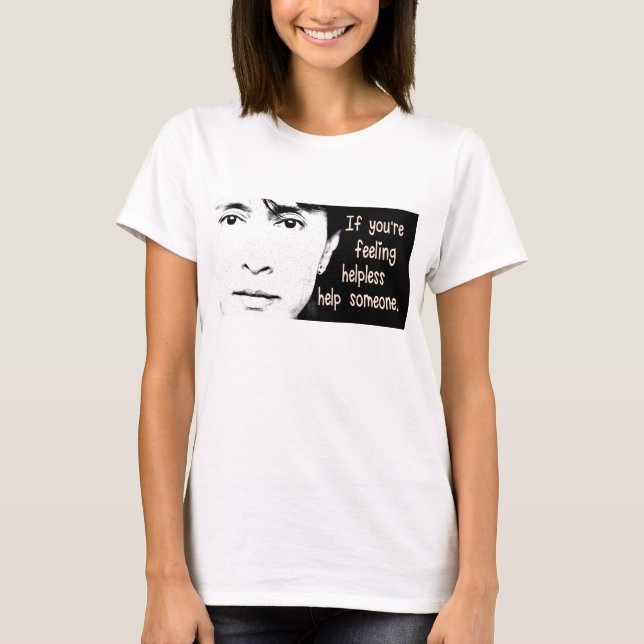 T-shirt d'Aung San Suu Kyi (Devant)