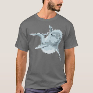 T-shirt Dauphin à la natation