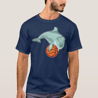 T-shirt Dauphin avec basket