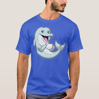 T-shirt Dauphin avec Coupe de café 2