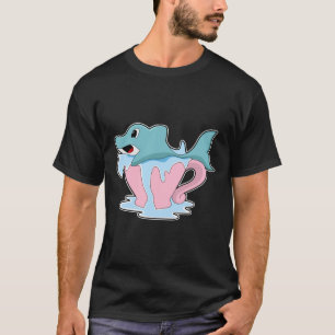 T-shirt Dauphin avec Coupe d'eau.PNG