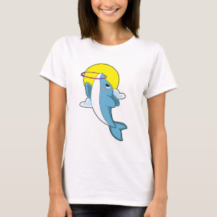 T-shirt Dauphin avec pneus Fitness