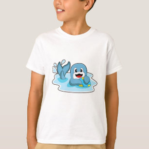 T-shirt Dauphin avec water polo