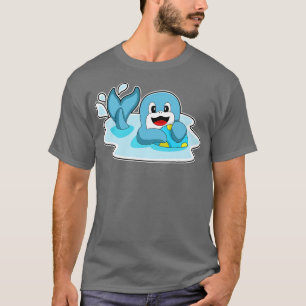 T-shirt Dauphin avec Water-polo