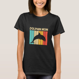 T-shirt Dauphin Cool Femme Pour Maman Dauphins Beluga